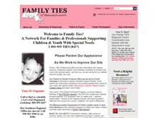 Tablet Screenshot of massfamilyties.org